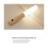 SODIAL Wireless Magnetic Hallway Wall Hanging with LED Light Automatic Sensor and Motion Sensor Night Light 3