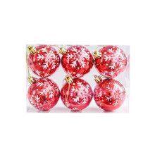 6Pcs 6cm Christmas Balls Christmas Tree Decorations Christmas Gift Christmas Christmas Decorations for Home Toys