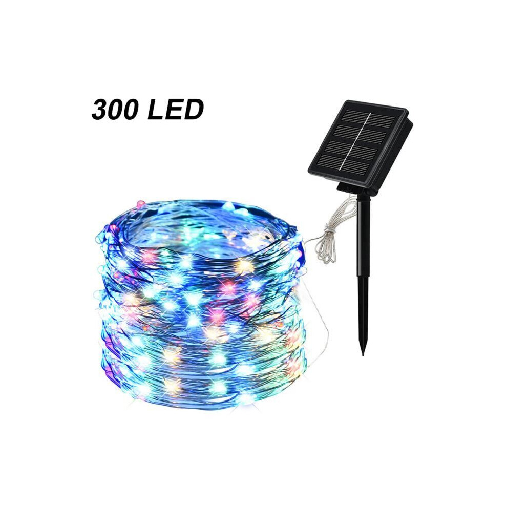 Solar String Lights - LED String Lights 30M 300 LEDs 8 Modes for Wedding, Birthday, Christmas Tree