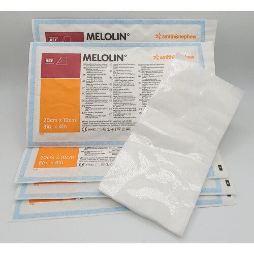 Melolin 20cm x 10cm  Pack of 10 - REF: 66974939
