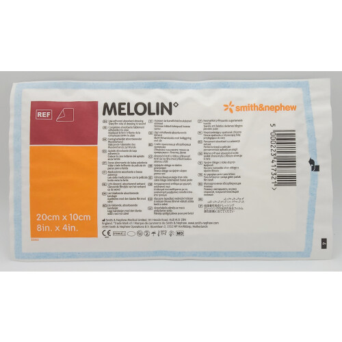 Melolin 20cm x 10cm  Pack of 10 - REF: 66974939 2