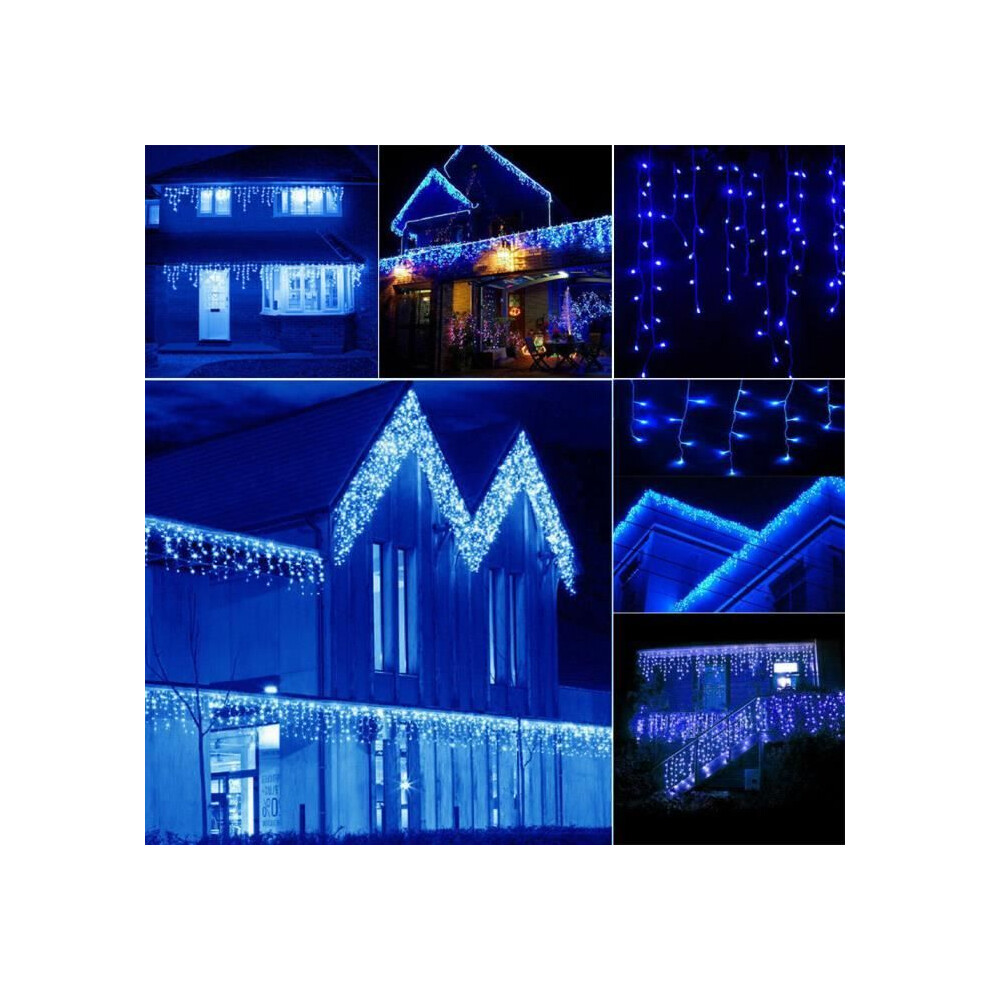 30M 300LED Outdoor and Indoor String Lights Christmas String Fairy Light Party Wedding Decoration Christmas - Blue