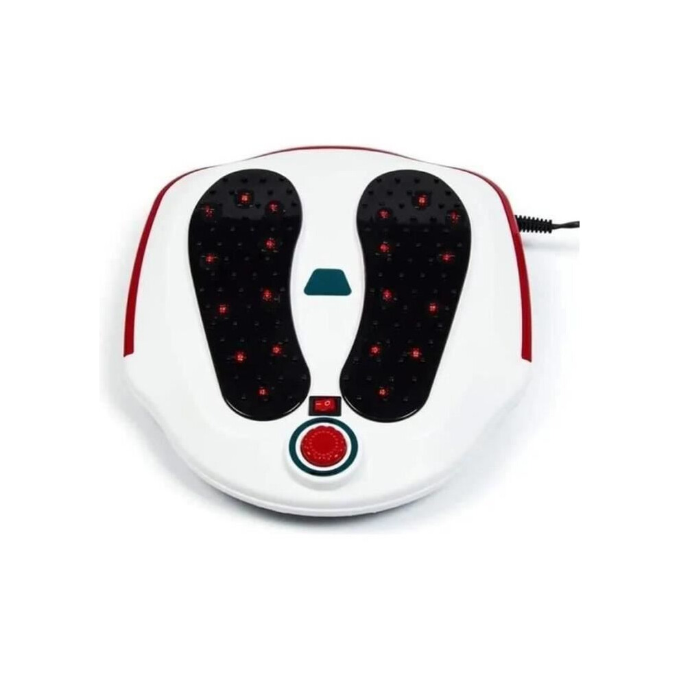 Foot Massager for Leg Blood Circulation - Relaxation Treatment Device Machine for Body - White 7eb19b