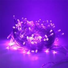 LED Garlands Lights 20M 200 LEDs for Wedding, Birthday, Christmas Tree, Outdoor and Indoor Decoration Purple