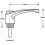 Klemmgriff M6x30 Nylon-Außengewinde (Zinkgewinde) 2