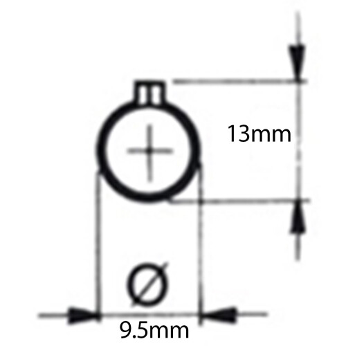 Scharnier 60mm Stahl-Fallprofil schweißbar abnehmbarer Stift 2
