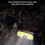 Rechargeable COB Headlamp,5 Lighting Modes,Double Light Source Headlight,IPX4 Waterproof,Lightweight for Running,Fishing,Camping(Black) 8