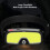 Rechargeable COB Headlamp,5 Lighting Modes,Double Light Source Headlight,IPX4 Waterproof,Lightweight for Running,Fishing,Camping(Black) 5