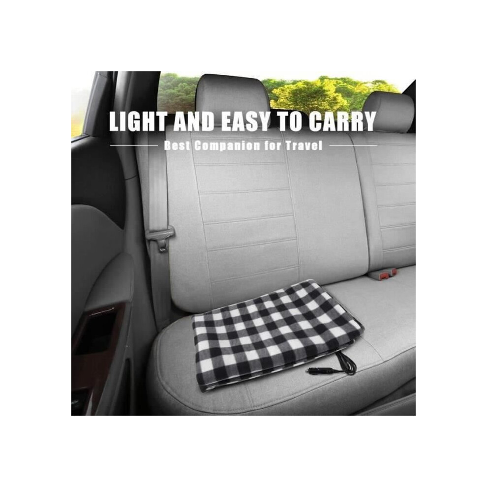 Qf18460-12V Car Electric Blanket Adjustable Temperature Automatic Heating Blanket 9318361603701