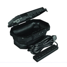 Outdoor Collapsible Power Box With 8M Extension Lead Weatherproof Box