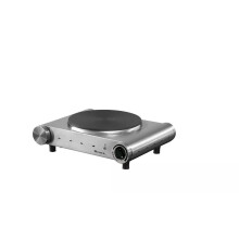 ARIETE 993 Piastra di cottura portatile in ghisa - Inox