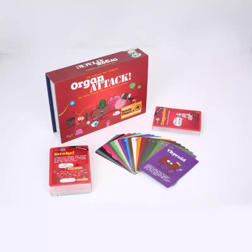 Attack Organ Board Game Card Cognitive Growth Interactive Fun Social Gathering 1