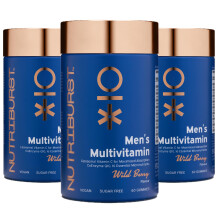 - Men's Multivitamin Multipack - Immune Function & Mental Performance - Contains 16 Micronutrients; B2, B3, B5, B6, B12, A, C, D Vegan & Sugar Free
