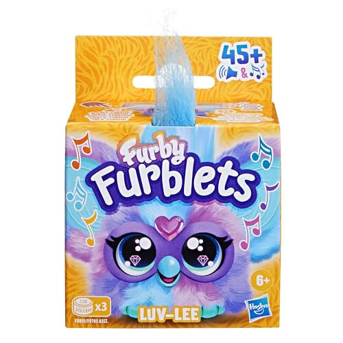 Furblets Luv-Lee Mini Electronic Plush Toy, Blue 1