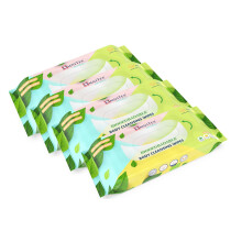 160x Omnitex Biodegradable Extra Large & Extra Thick Body Cleansing Wipes - Microwaveable | Rinse Free Wipes for Camping, Festivals, Elderly Bed Bath