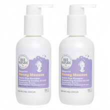 - Organic Baby Shampoo - Honey Mousse - Cradle Cap Treatment - Tear-Free - 99% Natural - Suitable for Newborns Children with Dry, Sensitive Scalp -