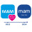 MAM Original Soothers 6+ Months (Pack of 2), Baby Soothers with Self Sterilising Travel Case, Newborn Essentials, Blue/Grey (Designs May Vary) 6