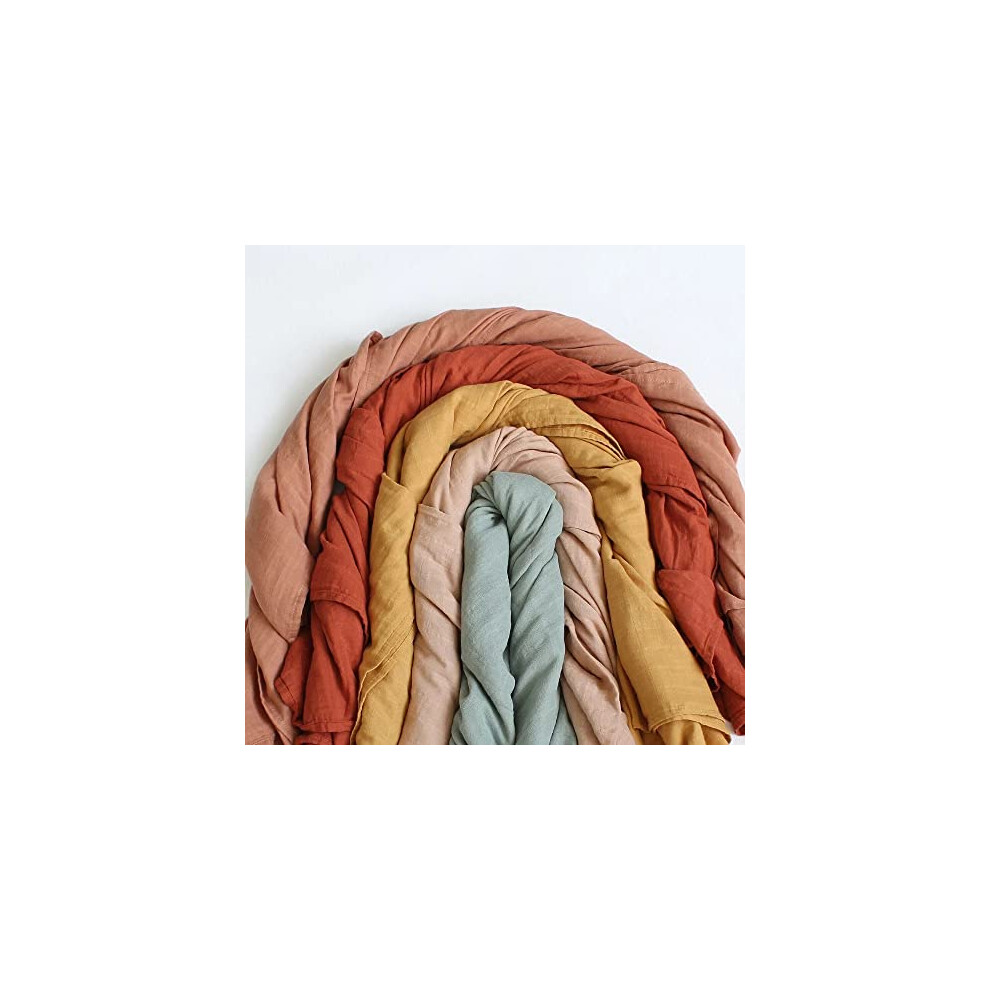 Muslin Swaddle Blanket | Bamboo & Cotton By (Sage) Aloonii