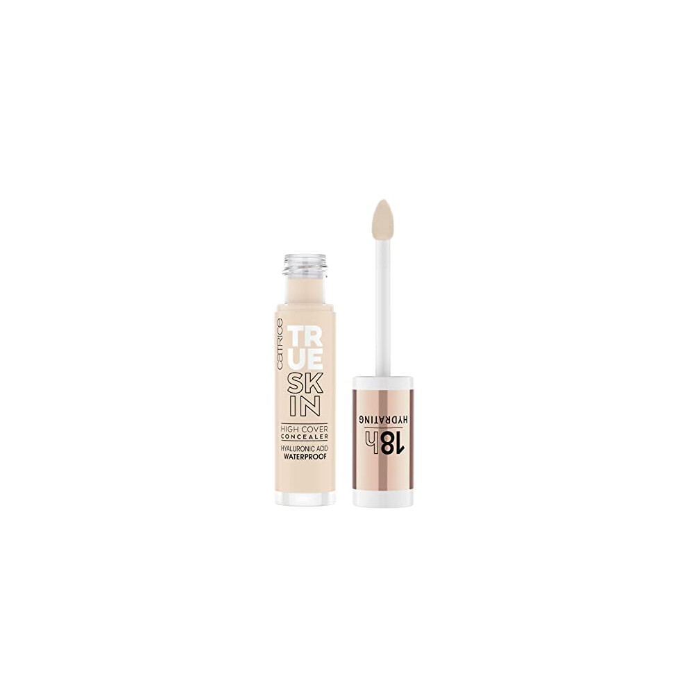 Catrice Ivory Cosmetics True Skin High Cover Concealer 18H Hydrating Waterproof Makeup (002 Neutral )