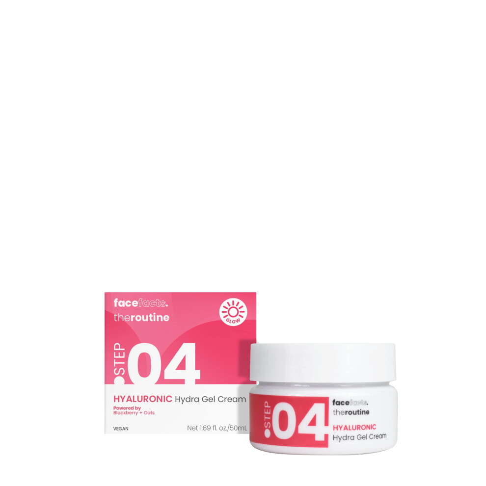 Face Facts Cream The Routine Hyaluronic Hydra Gel | Nourish + Hydrate | 50Ml