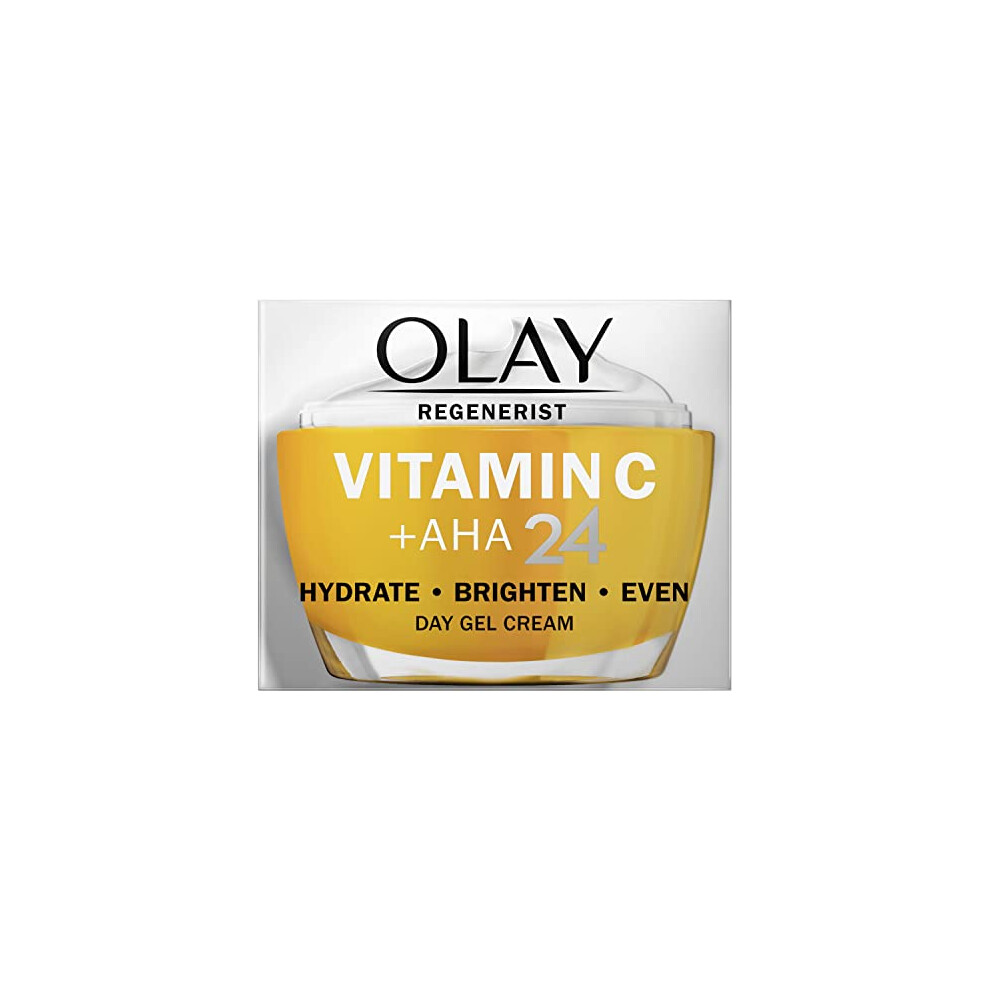 Vitamin C + AHA24 Day Gel Face Cream For Bright And Even Tone 50ml