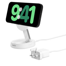BoostCharge Pro 15W convertible magnetic wireless charging stand, MagSafe compatible fast Qi2 wireless charger, magnetic fast charger for iPhone 15,