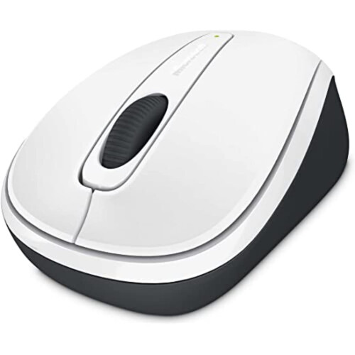 Microsoft GMF-00196 Wireless Mobile Mouse 3500 - White Gloss