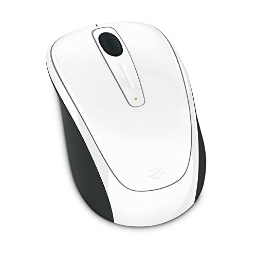 Microsoft GMF-00196 Wireless Mobile Mouse 3500 - White Gloss 1