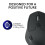 Logitech M720 Triathlon Multi-Device Wireless Mouse, Bluetooth, USB Unifying Receiver, 1000 DPI, 6 Programmable Buttons, 2-Year Battery, Compatible with Laptop 11