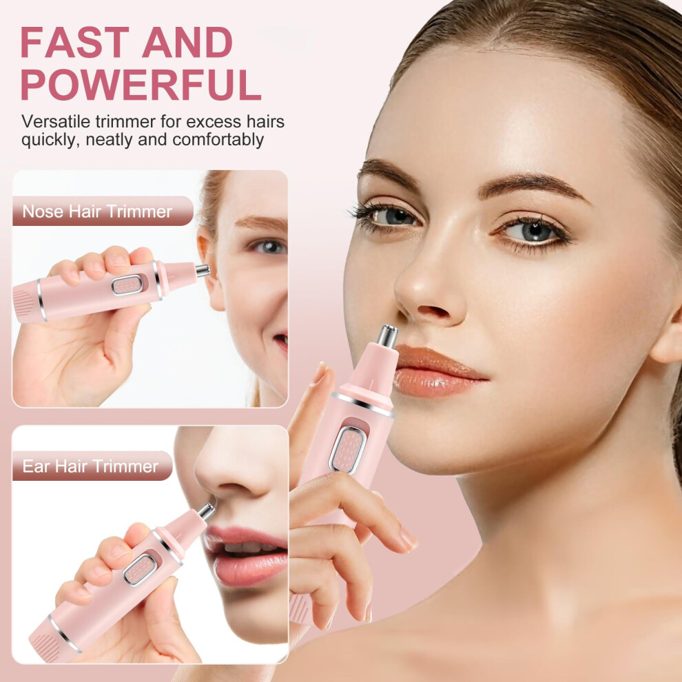 Female nose hair trimmer discount