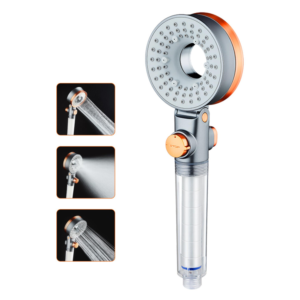 Shower Head with Filter for Hard Water, High Pressure Shower Head with Atomizer SPA Mode, Universal Handheld Filter Shower Head with 3 Shower Modes,
