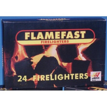 Firelighters 24 x 24 packs =576 lighters for log fires stoves burners
