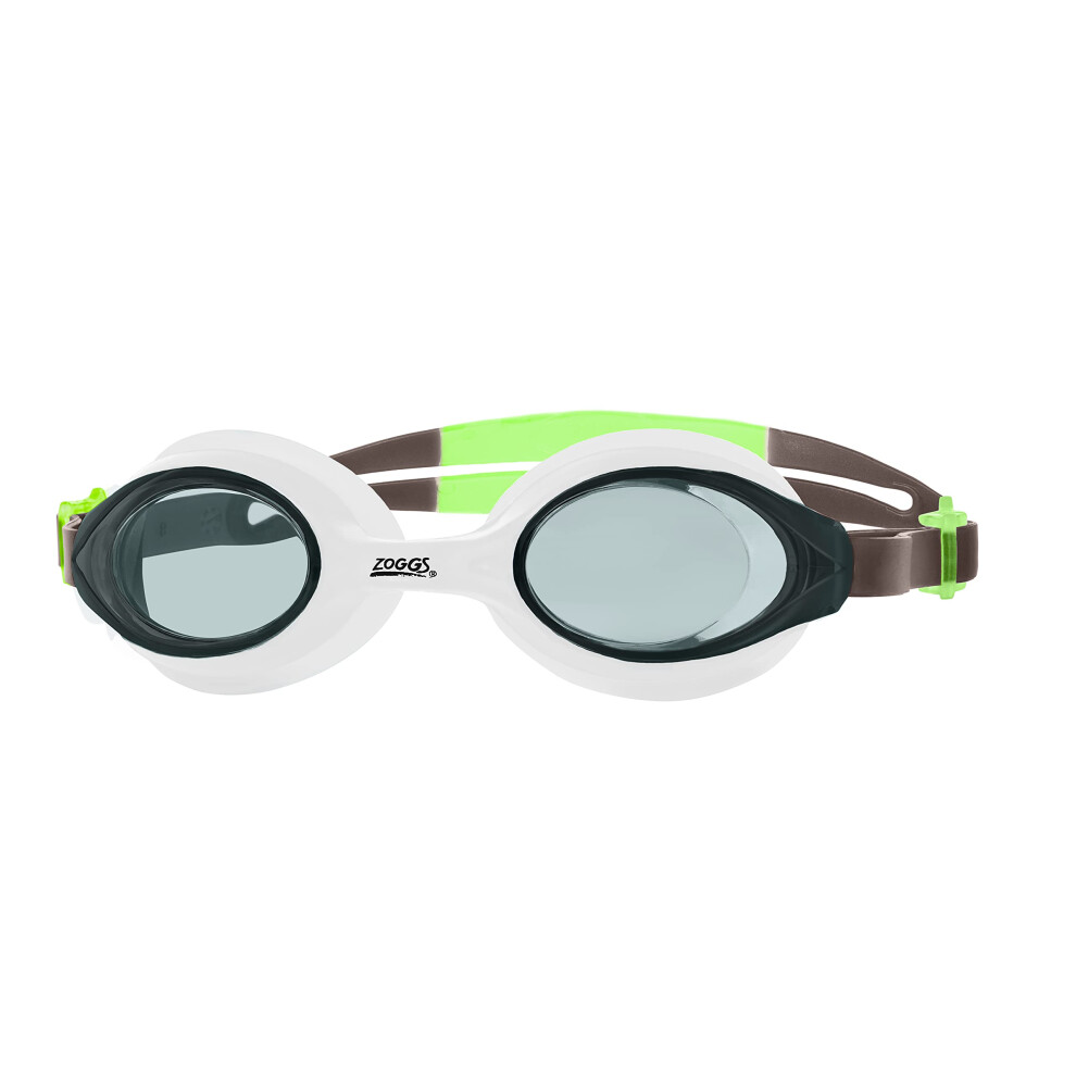 Unisex Adult Bondi Swimming Goggles - Black/Lime/Smoke, One Size