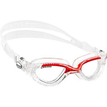 Cressi Schwimmbrille FLASH Cressi trans. Visier/trans/rot