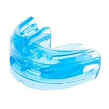 Shock Doctor Insta-Fit Braces Mouthguard 4100A - No-Boil No-Mold Silicone Comfort with Ortho-Channel (Adult/Youth)