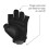 Power 2.0 Weightlifting Gloves, Unisex, Black, Large 6