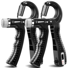 Hand Grip Strengthener 2 Pack Adjustable Resistance(5-60KG) Forearm Exerciser, Grip Strength Trainer for Muscle Building and Injury Recovery for