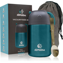 Food Flask 730 ml | Premium Stainless Steel Vacuum Insulated Thermal Food Container | Food flasks for hot Food | Soup Flask | Soup containers | Vacuum