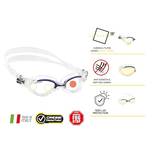 Cressi Schwimmbrille FLASH LADY 1