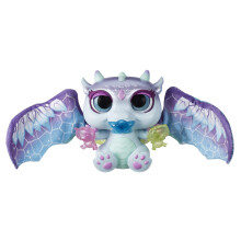 friends Moodwings Snow Dragon Interactive Pet Toy, 50+ Sounds & Reactions, Ages from 4 Years [Amazon Exclusive] - Amazon Exclusive