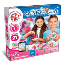 Soap Making Kit for Kids- Make Your Own Scented Soaps, 21 Contents, Moulds & Gift Bags Included - Craft Kit for Kids, Toys and Games, Gifts for Girls