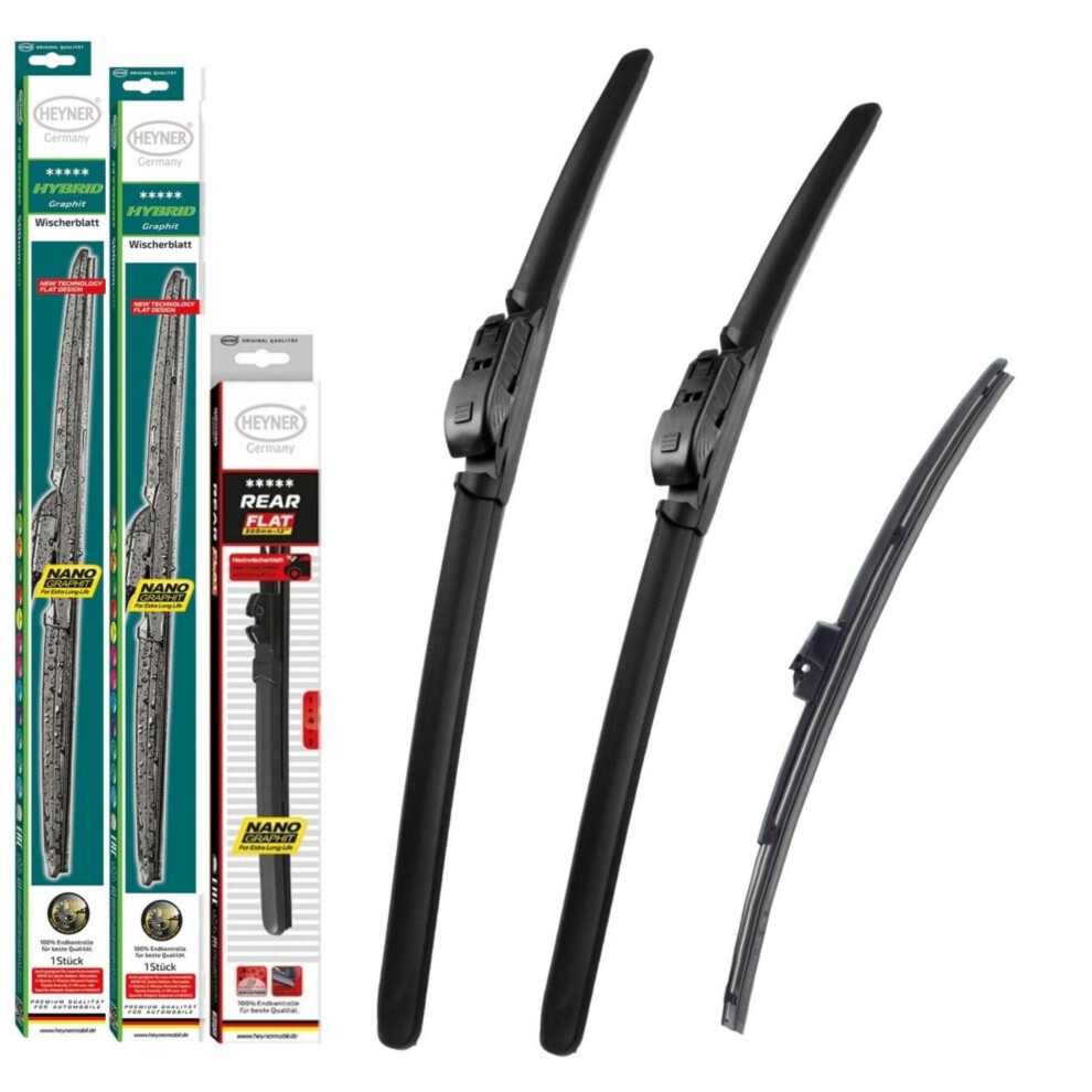 Heyner Wiper Blades Fits: Vw T6 2015-On Hybrid Windscreen Wipers Hh2424st16hrf