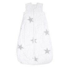 Baby Mid-Season Sleeping Bag, 4 Layers of 100% Cotton Muslin, Wearable Swaddle Blanket for Girls & Boys, Breathable Newborn Sleep Sack, TOG Rating 1.5