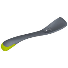 - Uni-tool 5-in-1 Silicone Kitchen Utensil, Slotted Spoon, Turner, Cutting Tool, Solid Spoon and Spatula in one- Grey, 24