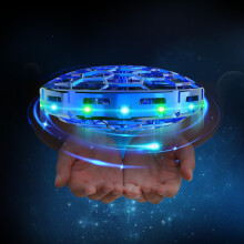 Flying Toy Drone for Kids, 360 Hands Free Motion Sensors Mini Drone with LED Light, Easy Indoor Small UFO Helicopter Toys Flying Ball Drone Cool