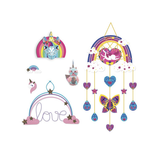 Janod Creatieve Kit - Multi-Activiteiten Regenboogdoos 1