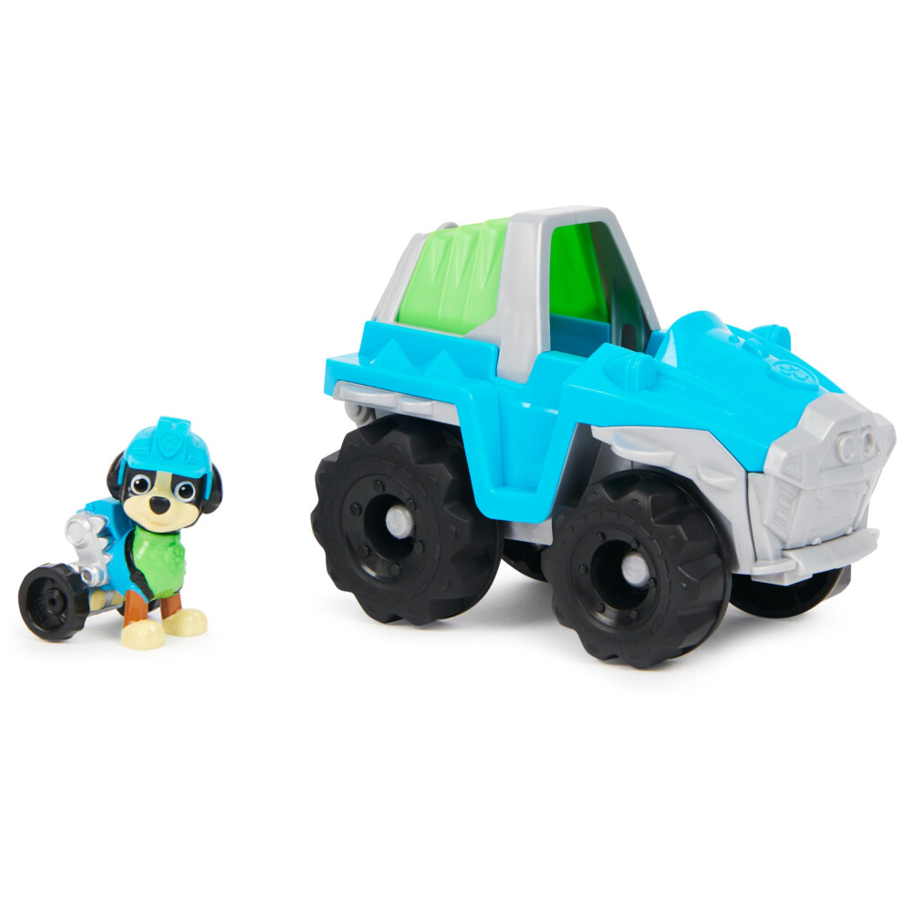 Paw Patrol, Rex's Dinosaur Rescue Vehicle with Collectible Action Figure, Kids' Toys for Ages 3 and Up