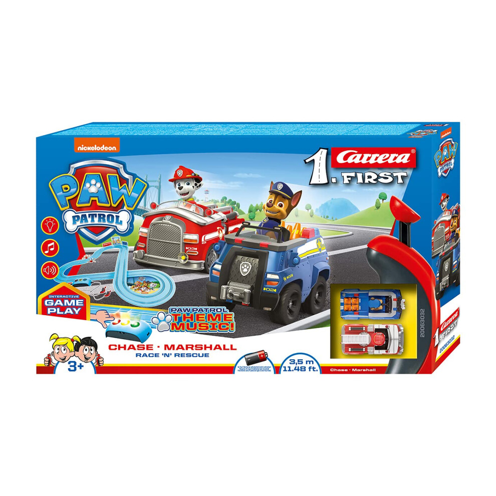 Paw patrol rescue track set deals