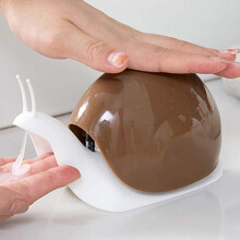 Ser Schnecken-Seifenspender fr Kche, Badezimmer usw. (120 ml) (Braun)