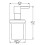 Grohe Essentials New Soap Dispenser Hard Graphite 40394A01 3